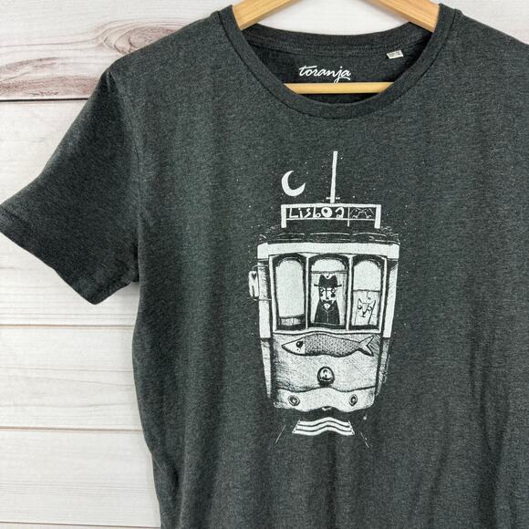 Men Tshirt Toranja Art T-Shirt Organic Cotton Size US‎ Small - Picture 3 of 6